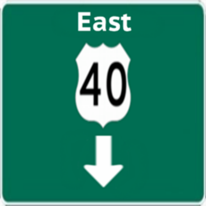 highway sign Roblox decal