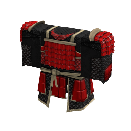 Red Scale Samurai Armour thumbnail