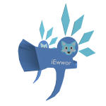 🐺 iEwwor's Wolf Pastel Blue Helm 🐺