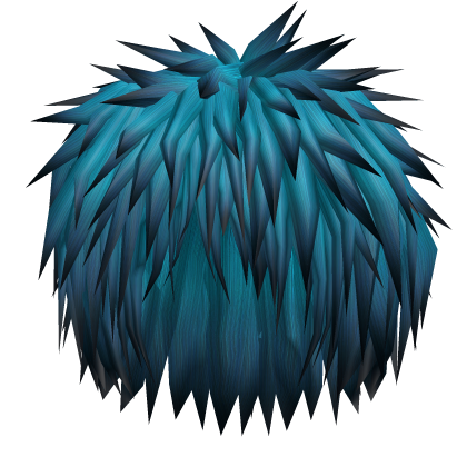 Dark Blue Scene Messy Spiky Hair Roblox item