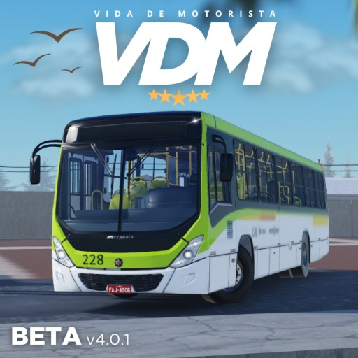 Vida de Motorista | VDM 🚍 official Roblox game thumbnail