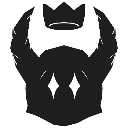White Cartoony Hood