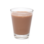 chocolate milk glass