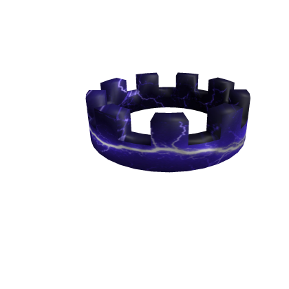 Classic Blue Lightning Crown [⏳] Roblox item