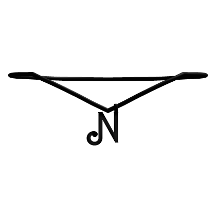 ꒰1.0꒱ BB initial necklace: N