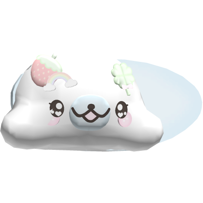cute silly seal hair clip Roblox item
