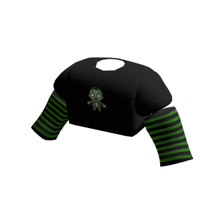 Zombie crop top
