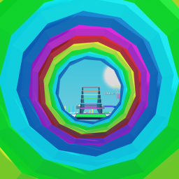 [MEGA FUN] Rainbow obby 🌈