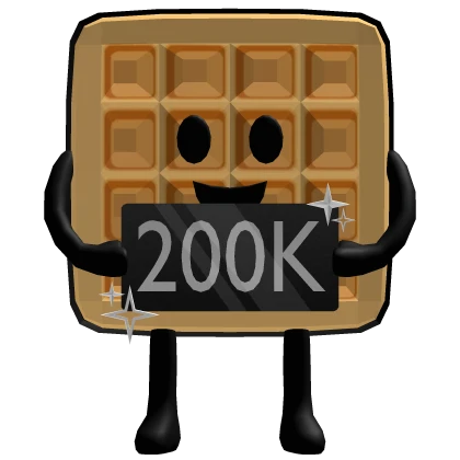 200k Subs Lil Waffle | Roblox Item - Rolimon's