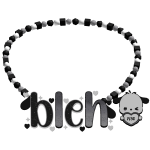 ৎ ‧ bleh necklace ˖° ♡