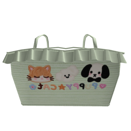 Green Cute Kawaii Top