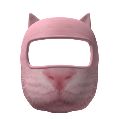 Cat Ski Mask Pink Roblox item