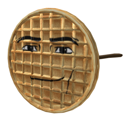 Man Face Waffle Mask Roblox item