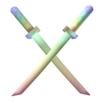 Pastel Rainbow Ninja Swordpack