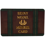 BENNY MODEL MEMBER CARD
