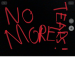 "no more tears"
