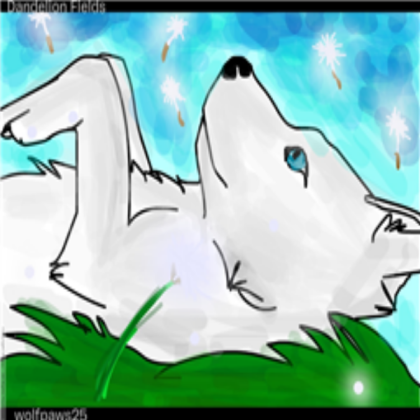 White Wolf Roblox decal