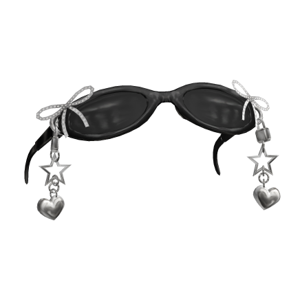Black Y2K Shades Raised Roblox item