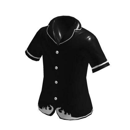 Black Silk Pajama Shirt Roblox