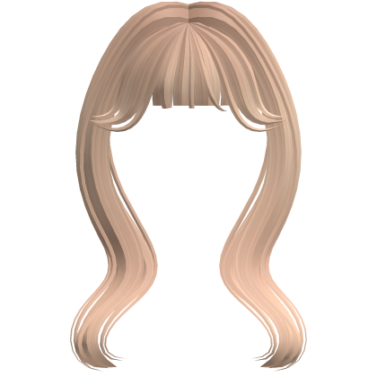 Kawaii Fluffy Bangs Emo (Blonde) Roblox item