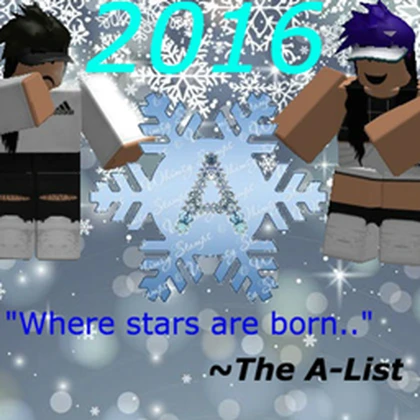 The A-List Roblox group icon