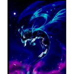 Neon glow wolfs glow in the night yourself!!!!!!!!
