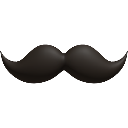 Brown Mustache Cute Nerdy Fancy Moustache