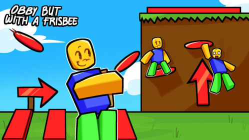 Obby But With A Frisbee 🥏