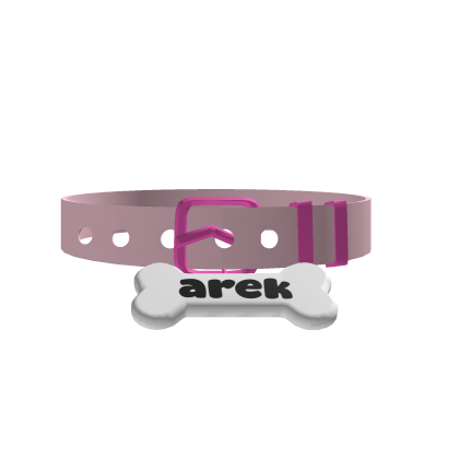 light pink collar Roblox item