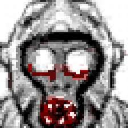 Horror Gorilla Face Roblox decal