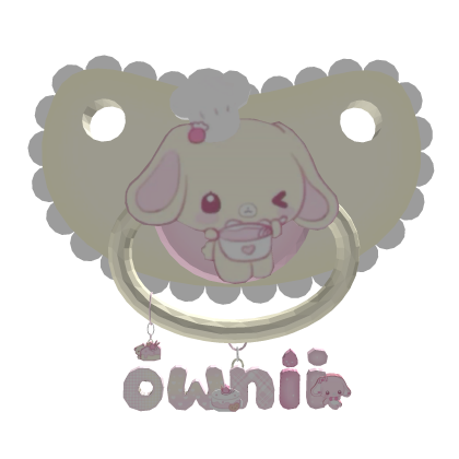 ♡ : cute yellow ownii sugar bunny paci thumbnail