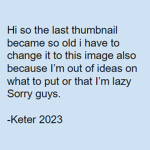 Keter's Group!