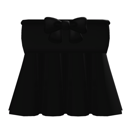 Black Ruffle Bow Babydoll Dress Roblox NoFilter