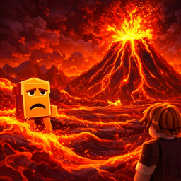 [FR 🏛️] Escape lava Tsunami Brainrot