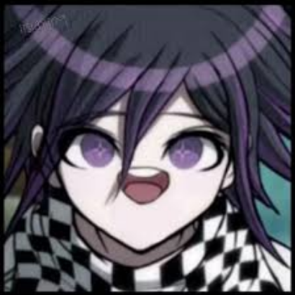 kokichi but scary Roblox decal