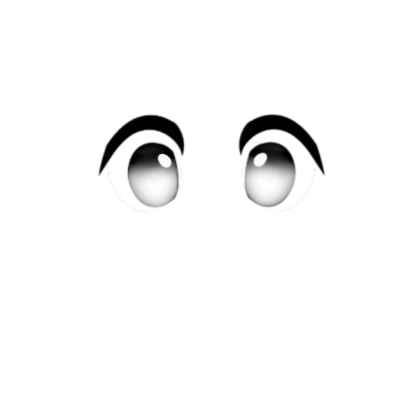 White Eyes Roblox decal