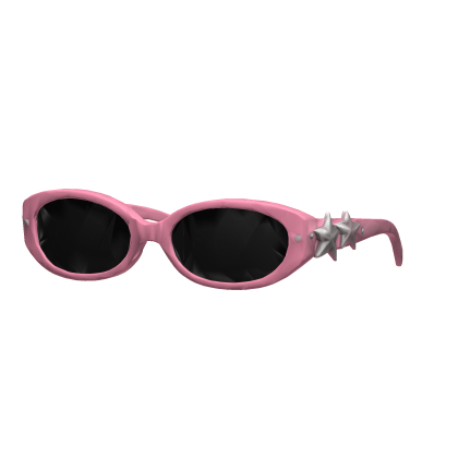 Raised Pink Star Shades   Roblox item