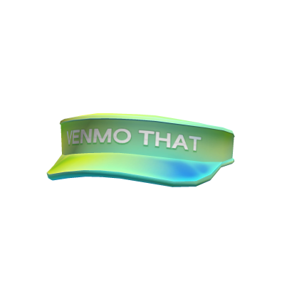 Venmo That Visor