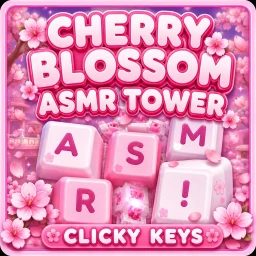 🌸 Cherry Blossom ASMR Keyboard Tower 🌸 icon