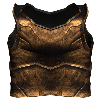 Bronze Medieval Knight Chestplate