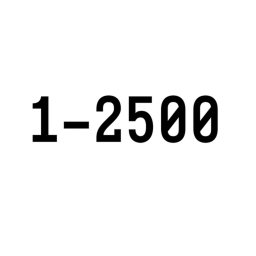 1 - 2500