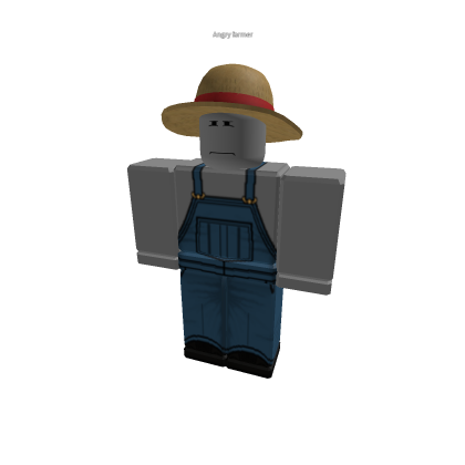 Angry farmer