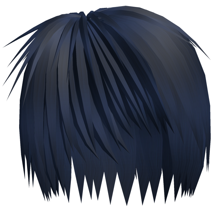Emo Razor Cut Layered Hair (Blue)