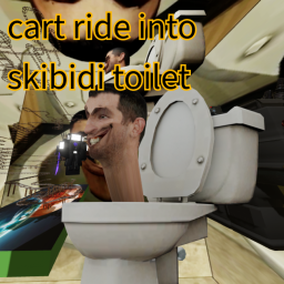 Cart Ride Into Skibidi Toilet!