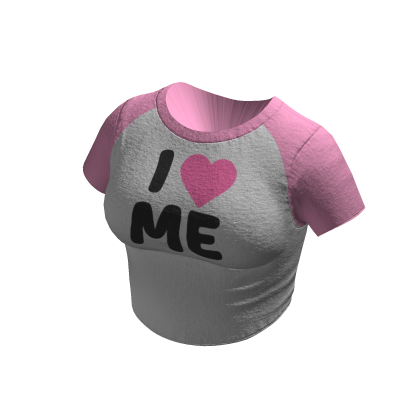 Pink I HEART ME Tee