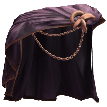Purple Chained Shoulder Cape (Right) Roblox item