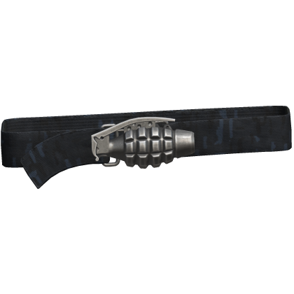 Y2k Grunge Grenade Belt Black Camo 1.0 Roblox item