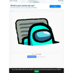 Amongus cyan SUS