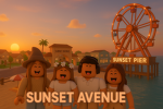 Sunset avenue!
