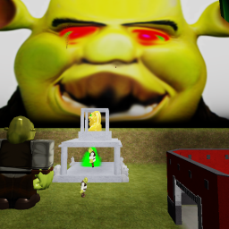 Shrek's Dorito Mountain Dew Capture the Flag Land